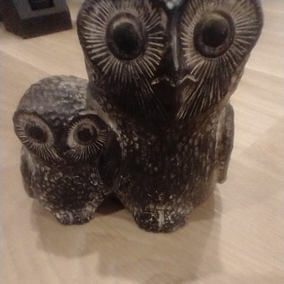 Three soapstone sculptures all original by wolf - Picture 2 of 9